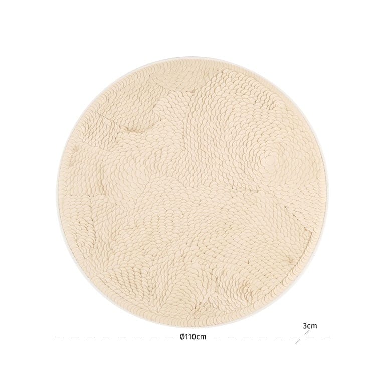 Richmond Interiors Accessories Wall art Flow (White) House of Isabella UK