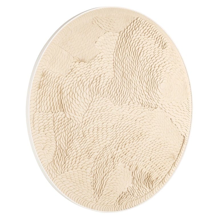 Richmond Interiors Accessories Wall art Flow (White) House of Isabella UK