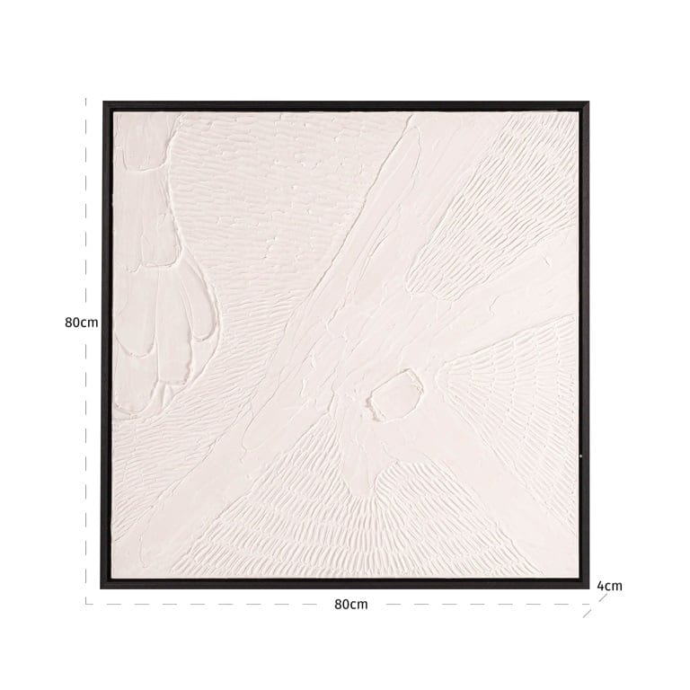 Richmond Interiors Accessories Wall art Janey (Black/white) House of Isabella UK