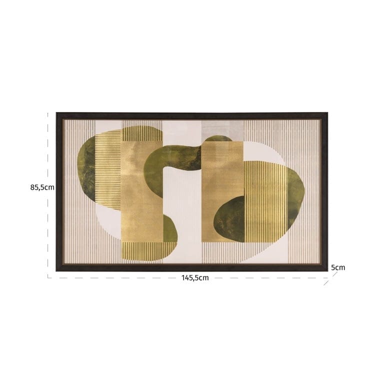 Richmond Interiors Accessories Wall art Joylin (Green) House of Isabella UK