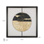 Richmond Interiors Accessories Wall art Moon black/gold House of Isabella UK