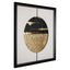 Richmond Interiors Accessories Wall art Moon black/gold House of Isabella UK