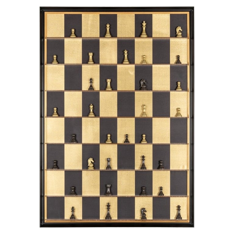 Richmond Interiors Accessories Wall art Nala (Black/gold) House of Isabella UK