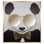 Richmond Interiors Accessories Wall art Panda black/gold House of Isabella UK