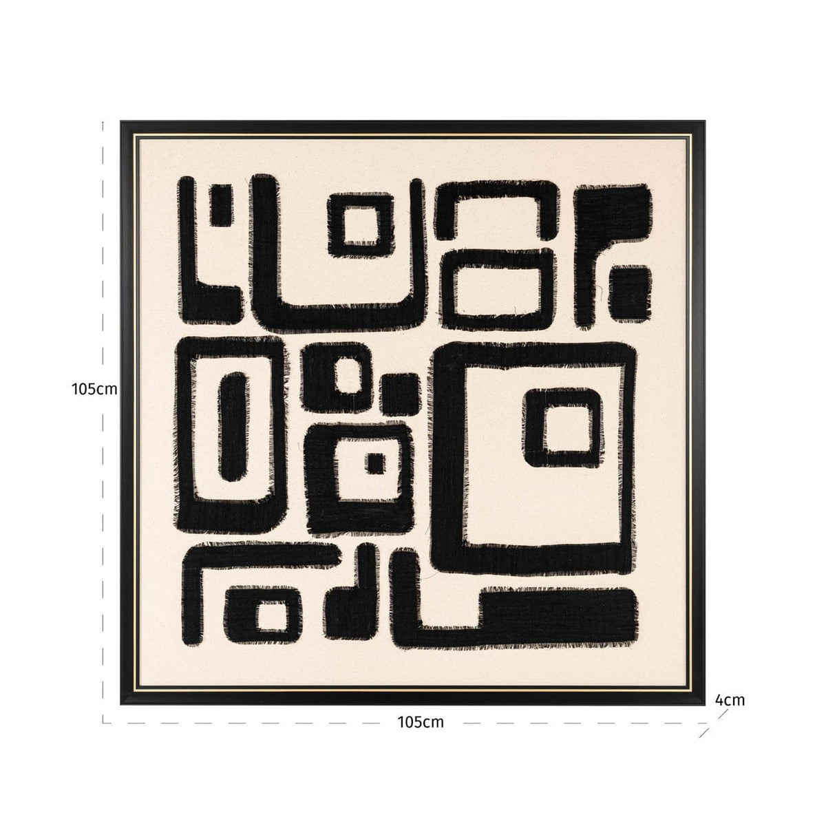 Richmond Interiors Accessories Wall art Shanita black/white House of Isabella UK