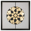 Richmond Interiors Accessories Wall art Sun black/gold House of Isabella UK