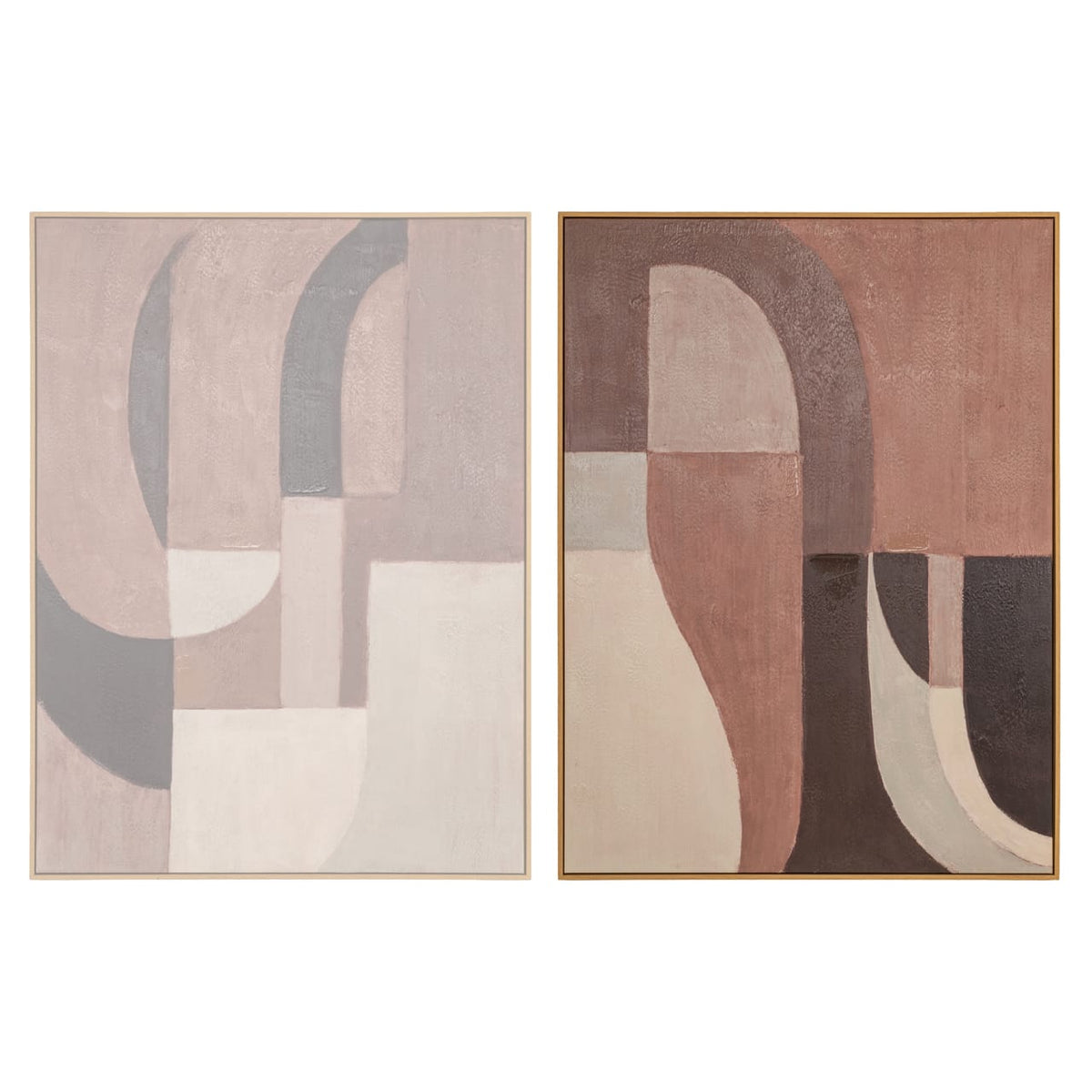 Richmond Interiors Accessories Wall art Tatu left brown House of Isabella UK