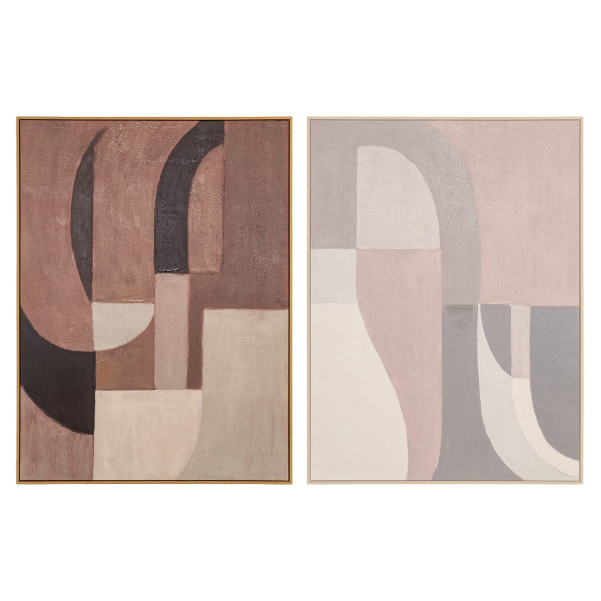 Richmond Interiors Accessories Wall art Tatu right brown House of Isabella UK