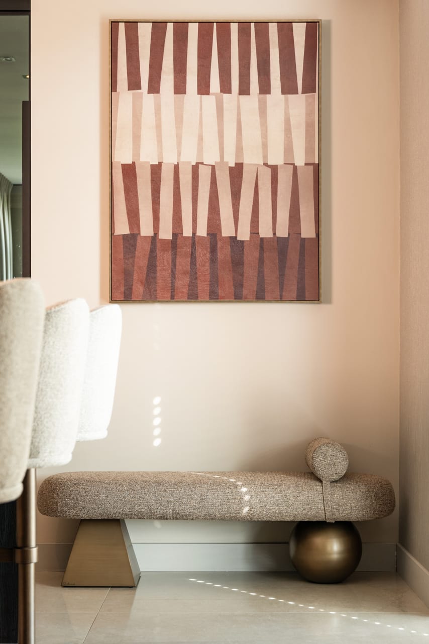 Richmond Interiors Accessories Wall art Voga brown House of Isabella UK