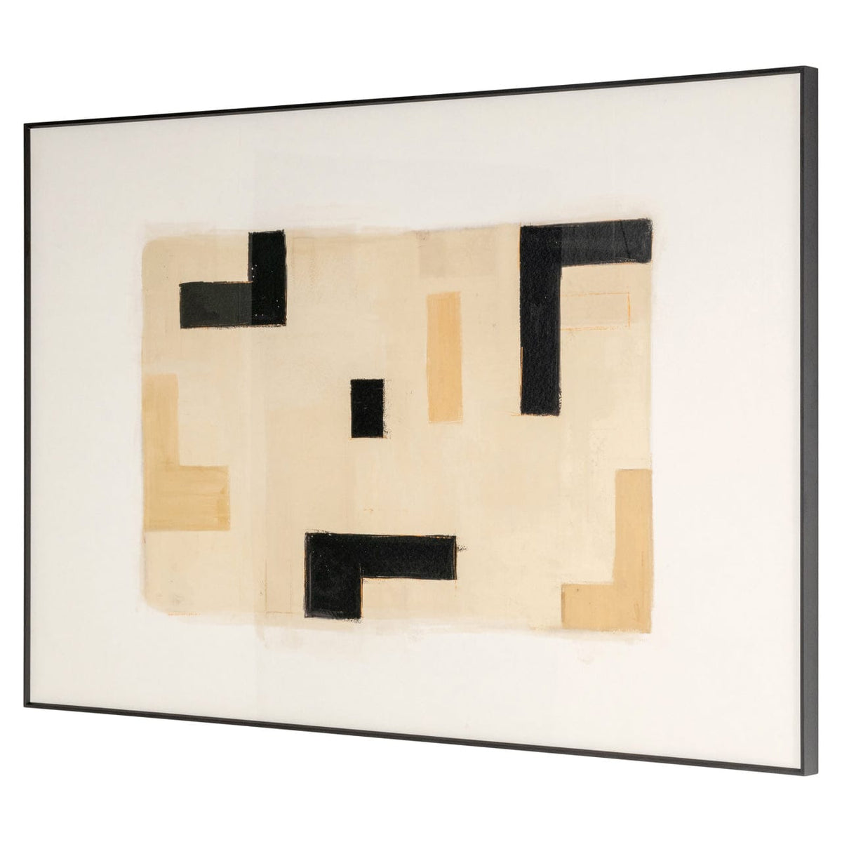 Richmond Interiors Accessories Wall art Vortex beige right House of Isabella UK