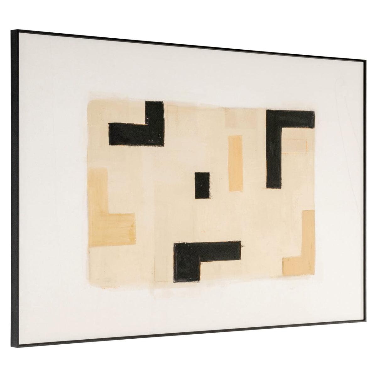 Richmond Interiors Accessories Wall art Vortex beige right House of Isabella UK