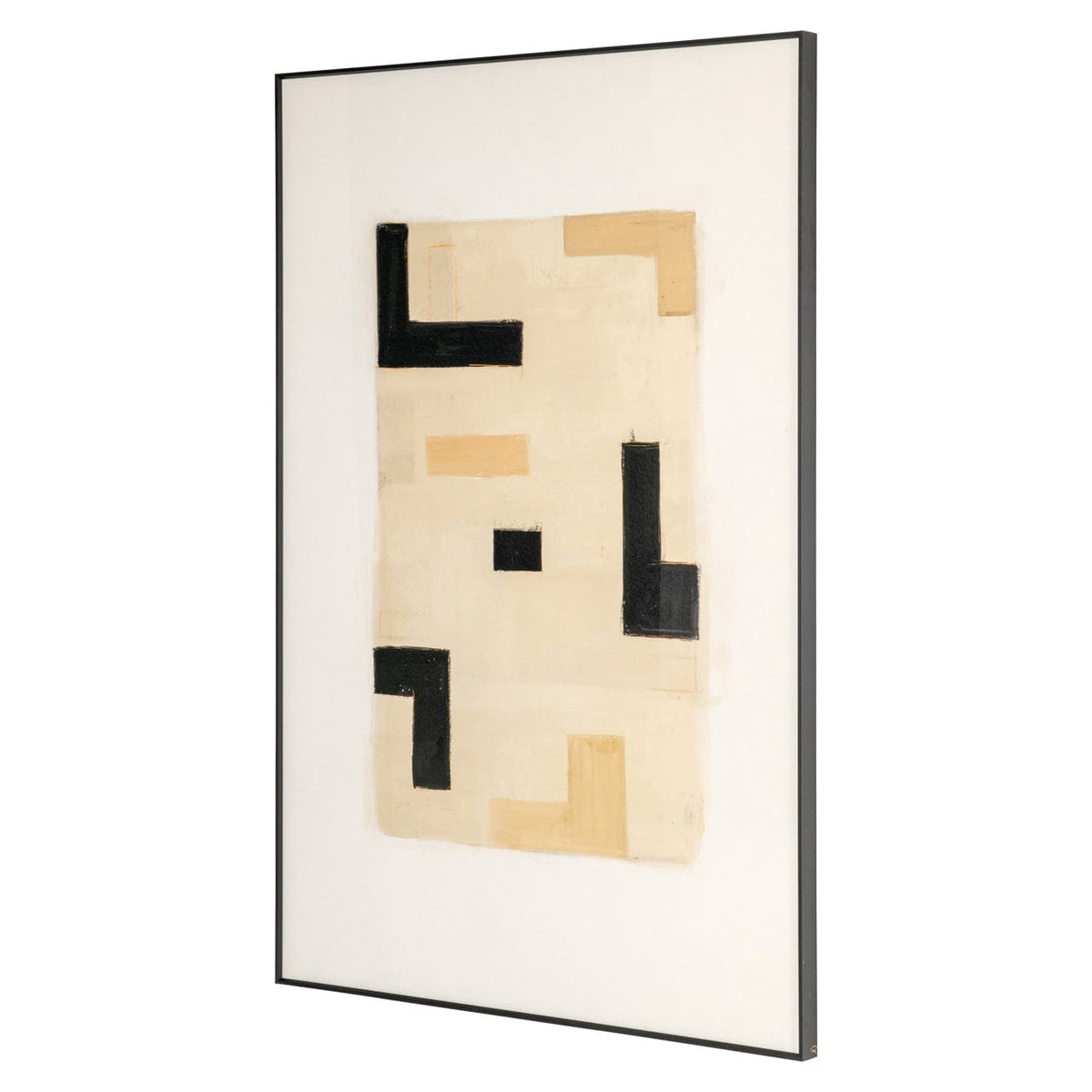 Richmond Interiors Accessories Wall art Vortex beige right House of Isabella UK