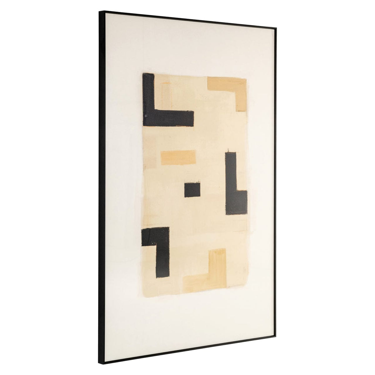 Richmond Interiors Accessories Wall art Vortex beige right House of Isabella UK