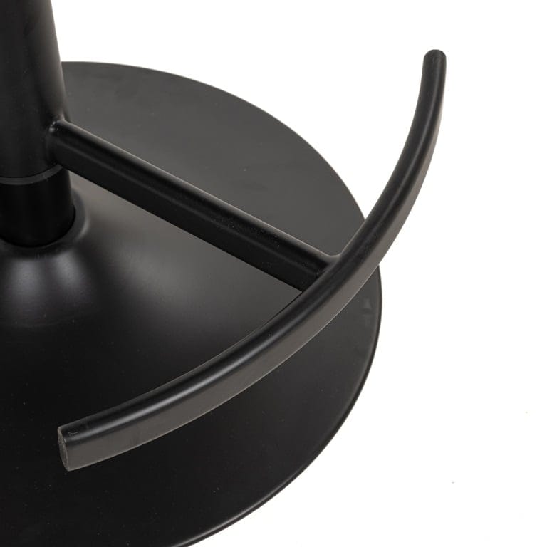 Richmond Interiors Dining Bar/counter stool Nikki swivel beige chenille fire retardant (Niagara 902 beige Chenille) House of Isabella UK