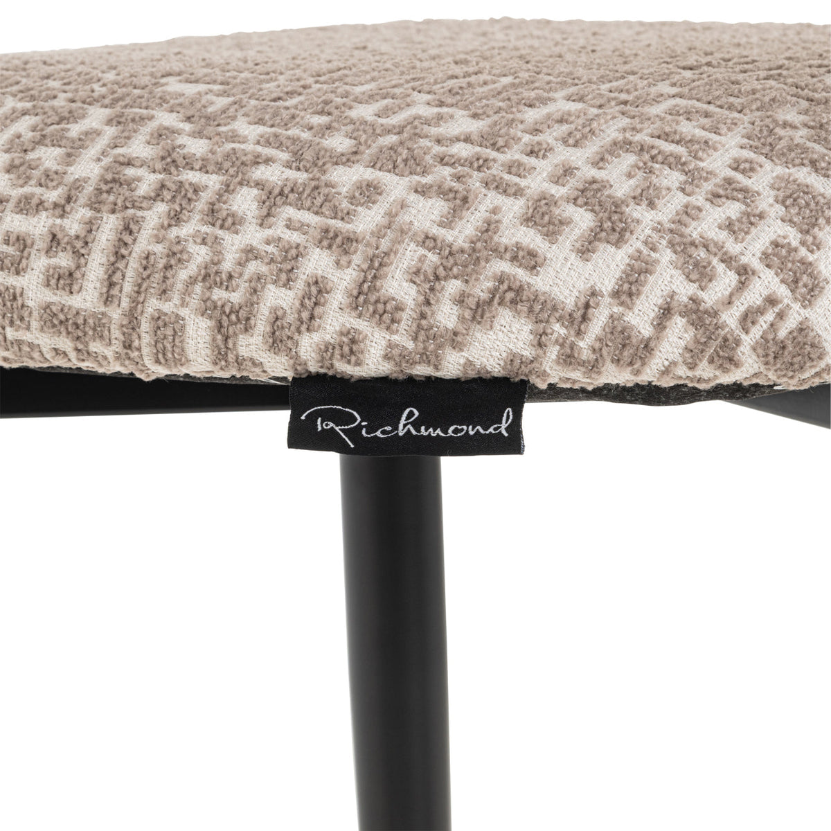 Richmond Interiors Dining Bar stool Dantes natural geo fire retardant House of Isabella UK