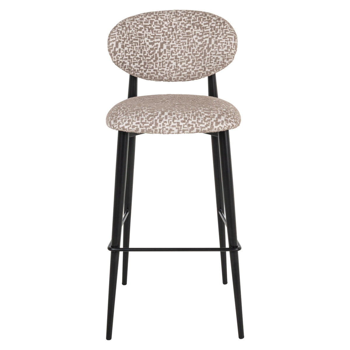 Richmond Interiors Dining Bar stool Dantes natural geo fire retardant House of Isabella UK