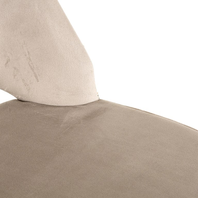 Richmond Interiors Dining Bar stool Tabitha trendy nature / quartz khaki fire retardan (Be Trendy 01 Nature) House of Isabella UK