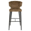 Richmond Interiors Dining Bar stool Taylor brandy fusion fire retardant House of Isabella UK