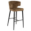 Richmond Interiors Dining Bar stool Taylor brandy fusion fire retardant House of Isabella UK