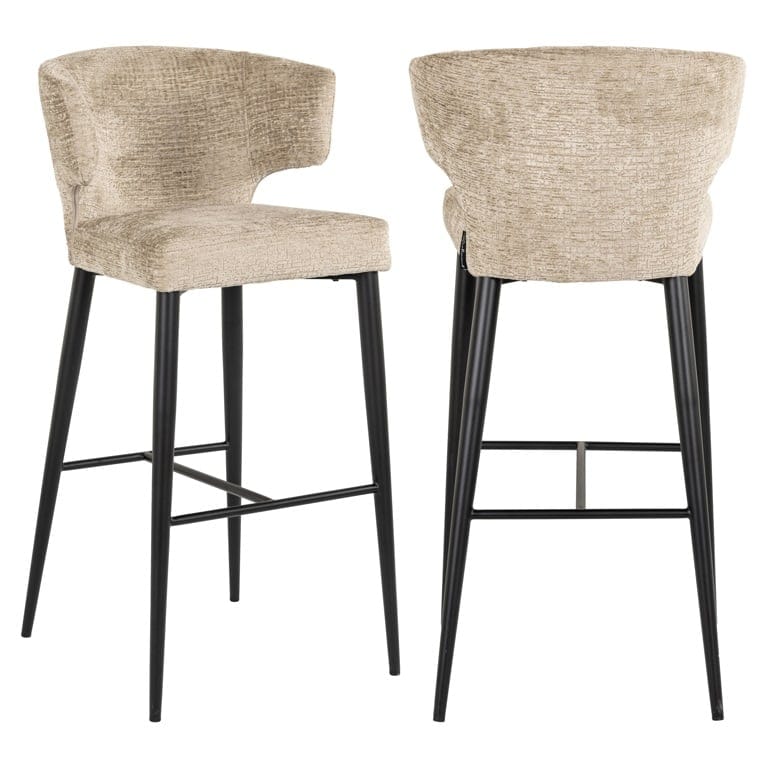Bar stool Taylor desert fusion fire retardant (FR-Fusion 109 desert).