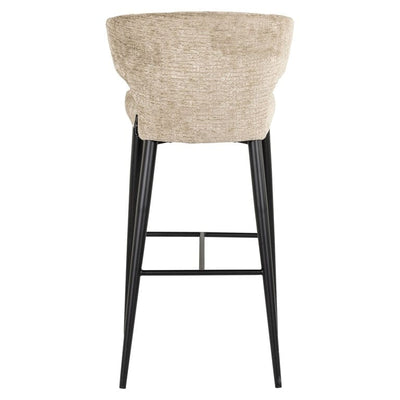 Richmond Interiors Dining Bar stool Taylor desert fusion fire retardant (FR-Fusion 109 desert) House of Isabella UK