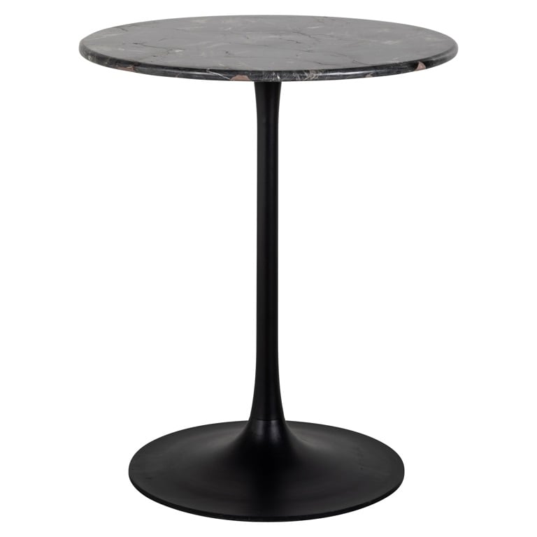 Bistro table Carlten black 65Ø (Black).