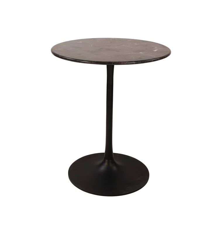 Bistro table Carlten black 65Ø (Black).