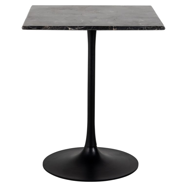 Bistro table Carlten black square (Black).
