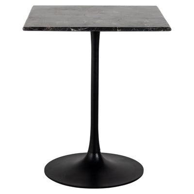 Richmond Interiors Dining Bistro table Carlten black square (Black) House of Isabella UK