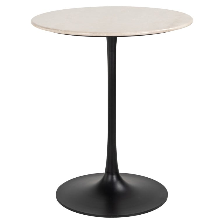 Richmond Interiors Dining Bistro table Tavolo round (Black) House of Isabella UK