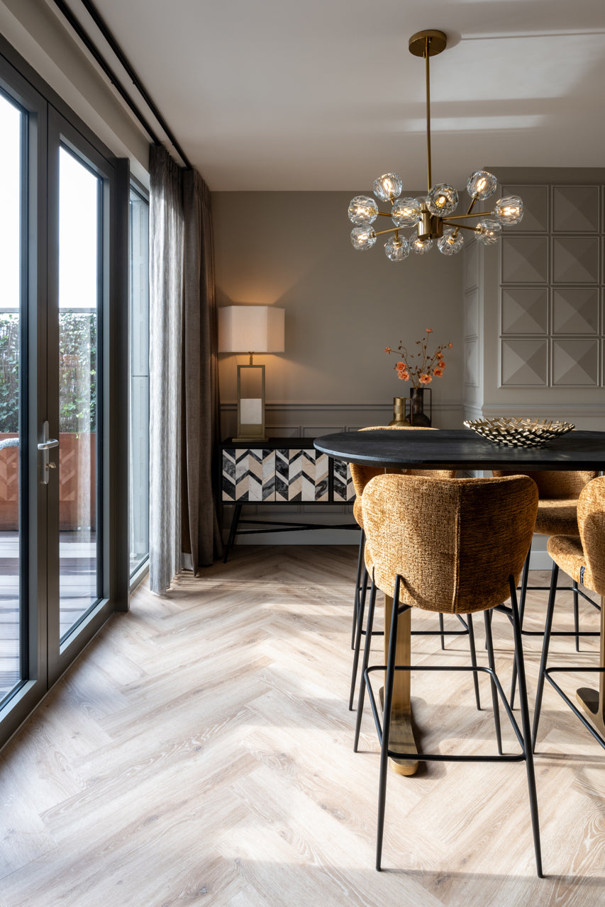 Richmond Interiors Dining Bowl Barry gold House of Isabella UK