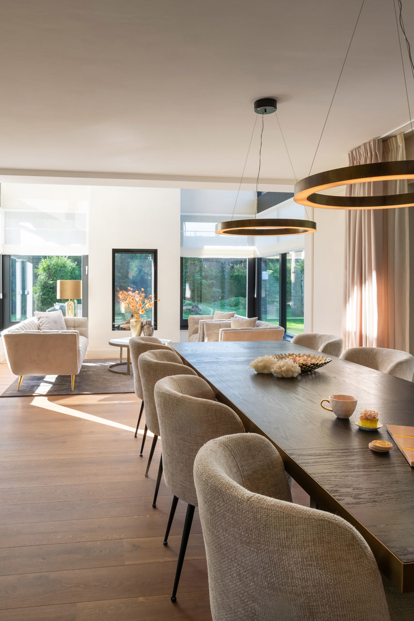 Richmond Interiors Dining Bowl Barry gold House of Isabella UK