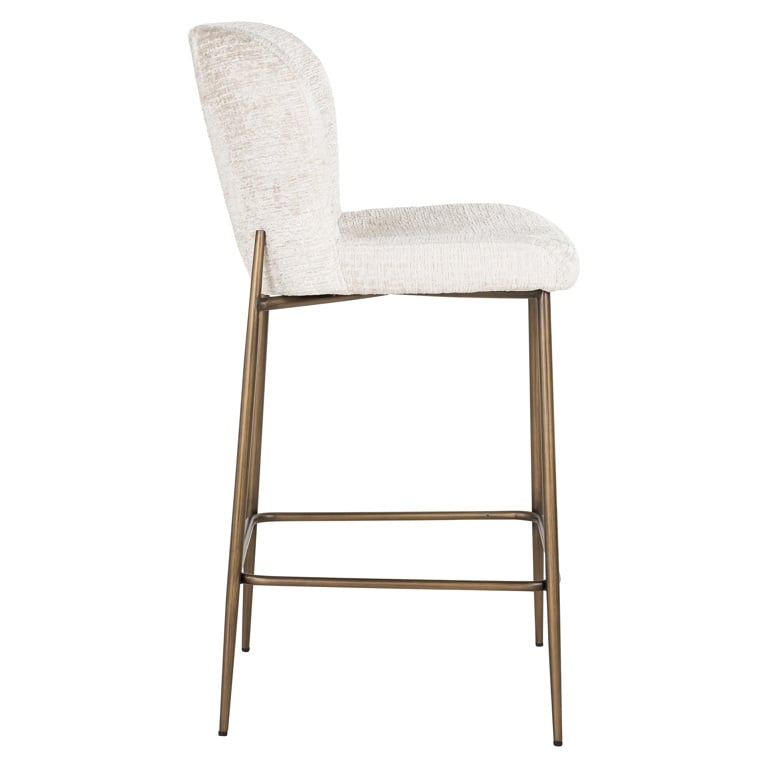 Richmond Interiors Dining Counter stool Darby cream fusion (Fusion cream 02) House of Isabella UK