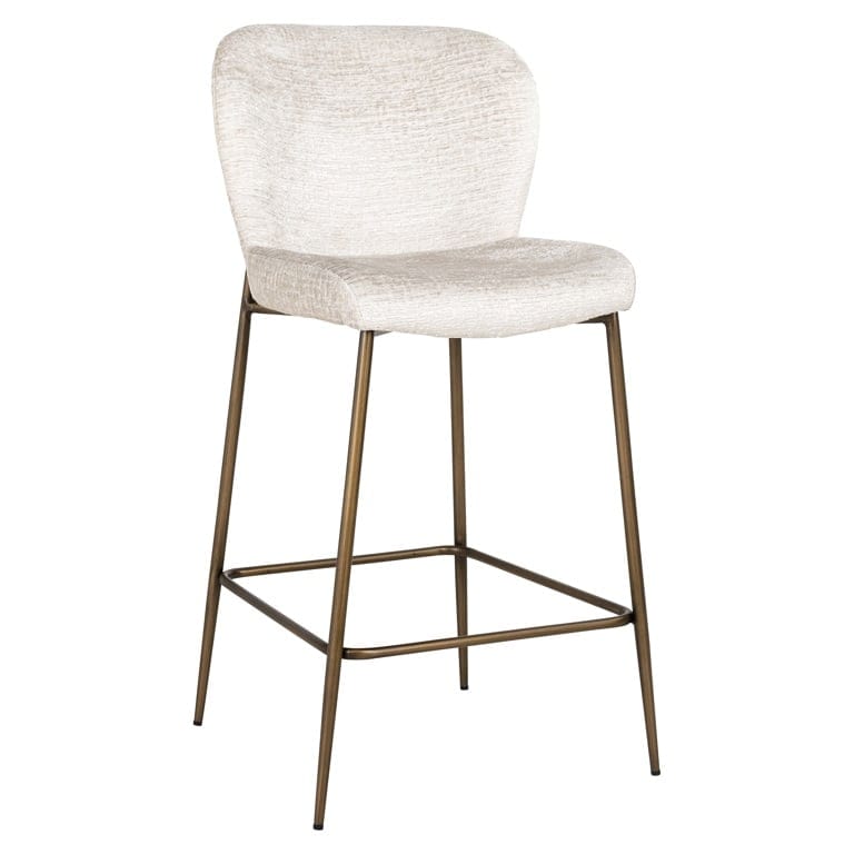 Richmond Interiors Dining Counter stool Darby cream fusion (Fusion cream 02) House of Isabella UK