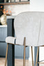 Richmond Interiors Dining Counter stool Darby cream fusion (Fusion cream 02) House of Isabella UK