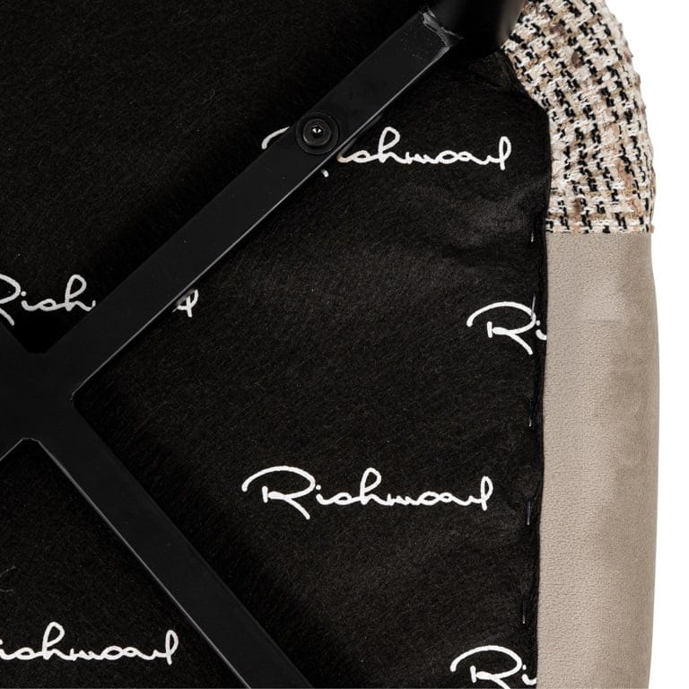 Richmond Interiors Dining Counter stool Tabitha trendy nature / quartz khaki fire ret (Be Trendy 01 Nature) House of Isabella UK