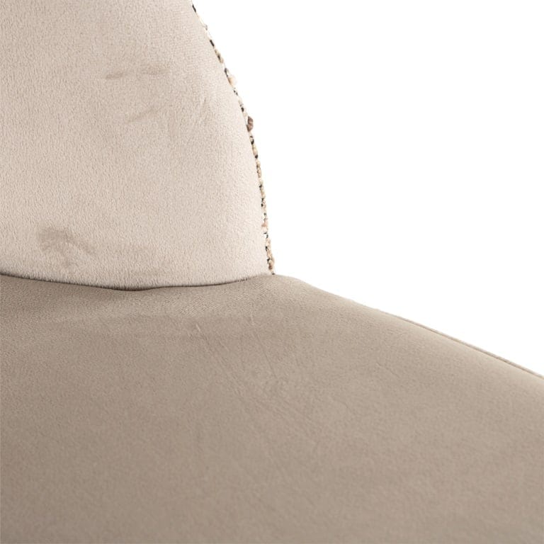 Richmond Interiors Dining Counter stool Tabitha trendy nature / quartz khaki fire ret (Be Trendy 01 Nature) House of Isabella UK