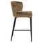 Richmond Interiors Dining Counter stool Taylor brandy fusion fire retardant House of Isabella UK