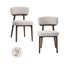 Richmond Interiors Dining Dining chair Basker natural fancy fire retardant (Set of 2) House of Isabella UK