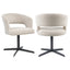 Richmond Interiors Dining Dining chair Blanca natural fancy fire retardant House of Isabella UK