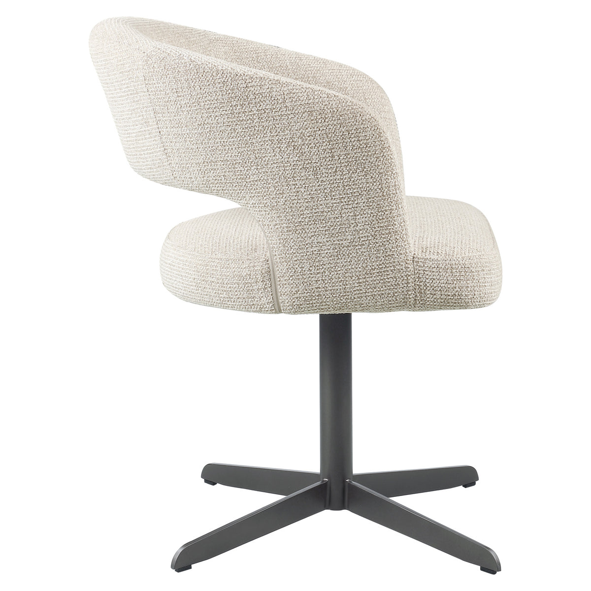 Richmond Interiors Dining Dining chair Blanca natural fancy fire retardant House of Isabella UK