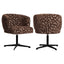 Richmond Interiors Dining Dining chair Dinan brown labyrinth fire retardant House of Isabella UK