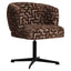 Richmond Interiors Dining Dining chair Dinan brown labyrinth fire retardant House of Isabella UK