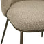 Richmond Interiors Dining Dining chair Elvi mocca chunky fire retardant (Set of 2) House of Isabella UK