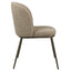 Richmond Interiors Dining Dining chair Elvi mocca chunky fire retardant (Set of 2) House of Isabella UK