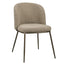 Richmond Interiors Dining Dining chair Elvi mocca chunky fire retardant (Set of 2) House of Isabella UK