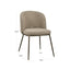 Richmond Interiors Dining Dining chair Elvi mocca chunky fire retardant (Set of 2) House of Isabella UK