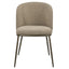 Richmond Interiors Dining Dining chair Elvi mocca chunky fire retardant (Set of 2) House of Isabella UK