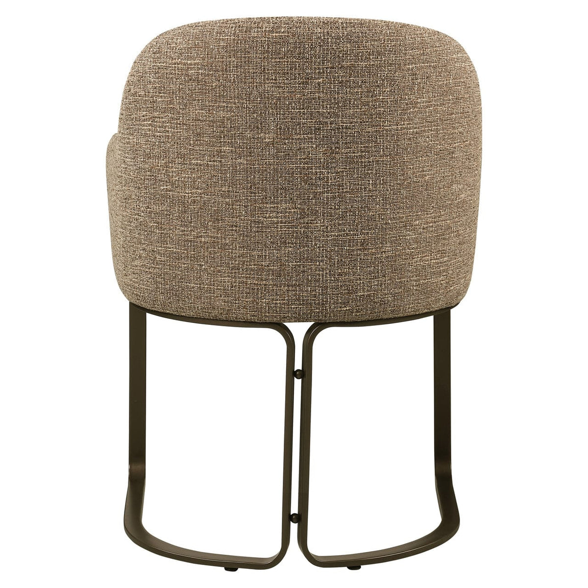 Richmond Interiors Dining Dining chair Hadley brown tweed fire retardant House of Isabella UK