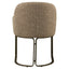 Richmond Interiors Dining Dining chair Hadley brown tweed fire retardant House of Isabella UK